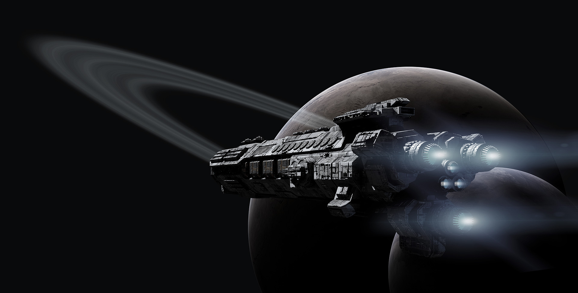 Space voyage by sinisart, siniša zjačić